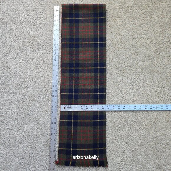 Laird-Portch Wool Plaid Scarf Scotland - Picture 4 of 9